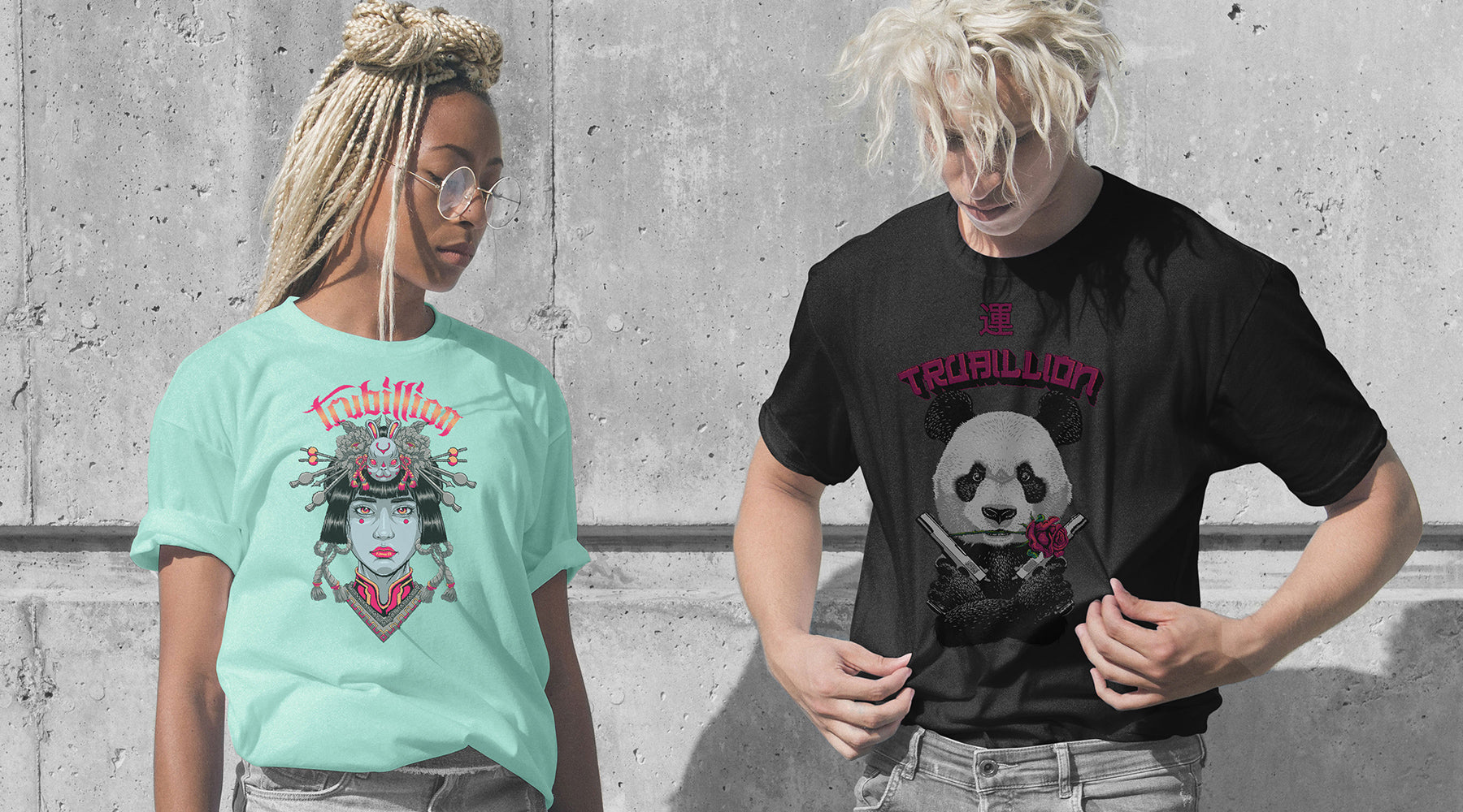 Trubillion t shirts | clothes | custom design logo t shirts | Japanese arts 